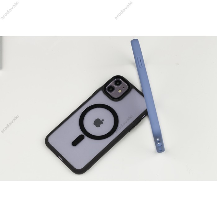 Чохол для iPhone 11 Berlia Color MagSafe purple