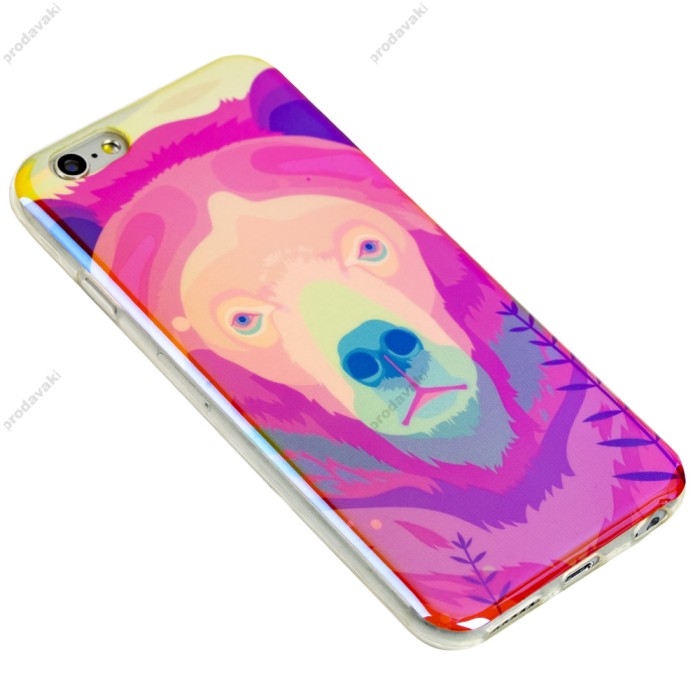 Чохол для iPhone 11 Colorful Rainbow червоний