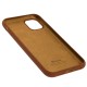 Чохол для iPhone 11 Silicone Full brown