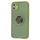 Чохол для iPhone 11 LikGus Edging Ring хакі