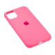 Чохол для iPhone 11 Silicone Full розовий / bright pink