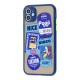 Чохол для iPhone 11 Picture shadow matte nice disco синій