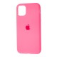 Чохол для iPhone 11 Silicone Full розовий / bright pink