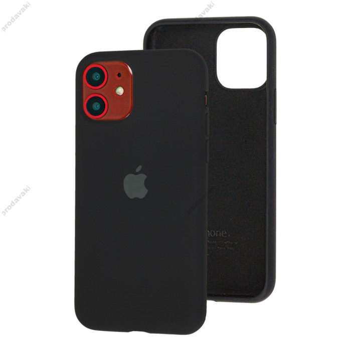 Чохол для iPhone 11 Silicone Full чорний