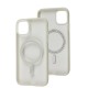 Чохол для iPhone 11 Berlia Color MagSafe white
