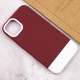 Чохол для iPhone 11 Bichromatic wine/white