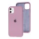 Чохол для iPhone 11 Silicone Full оранжевий / electric orange