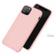 Чохол для iPhone 11 Hoco Silky Soft Touch "світло-рожевий""