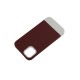 Чохол для iPhone 11 Bichromatic wine/white