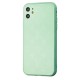 Чохол для iPhone 11 glass LV бірюзовий