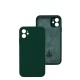 Чохол для iPhone 11 Lakshmi Square Full camera зелений / dark green