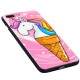 Чохол для iPhone 11 off-white leather рожевий