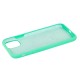 Чохол для iPhone 11 Silicone Full зелений / marine green