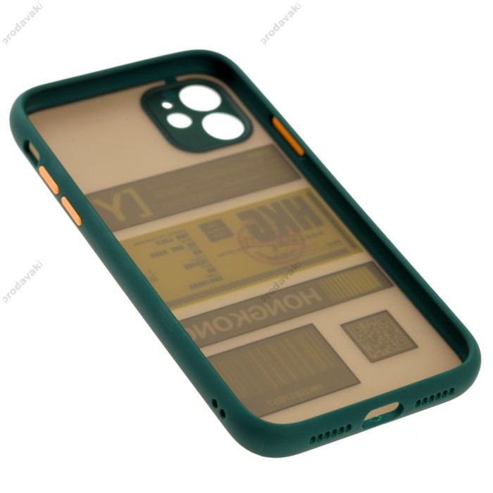 Чохол для iPhone 11 Hongkong оливковий