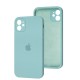Чохол для iPhone 11 Square Full camera бірюзовий / sea blue