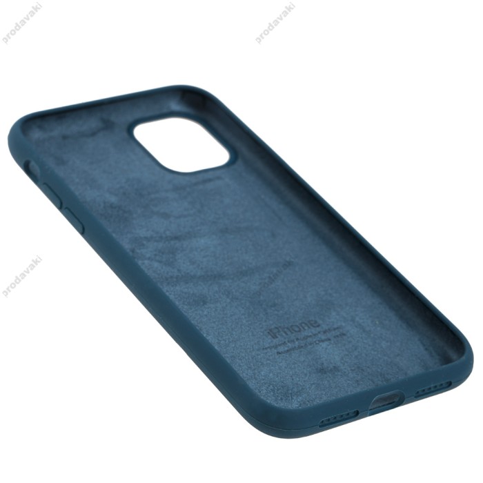 Чохол для iPhone 11 Silicone Full cosmos blue