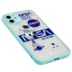 Чохол для iPhone 11 Picture shadow matte space nasa/mint