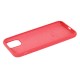 Чохол для iPhone 11 Silicone Full арбузний / watermelon red