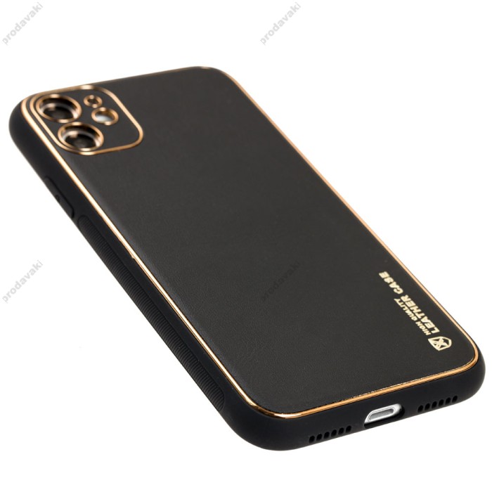 Чохол для iPhone 11 Leather Xshield black