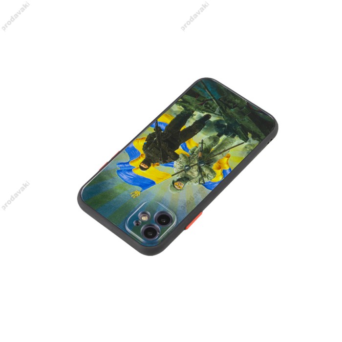 Чохол для iPhone 11 WAVE Ukraine Shadow Matte to victory