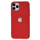 Чохол для iPhone 11 Pro Silicone case матовий (TPU) червоний