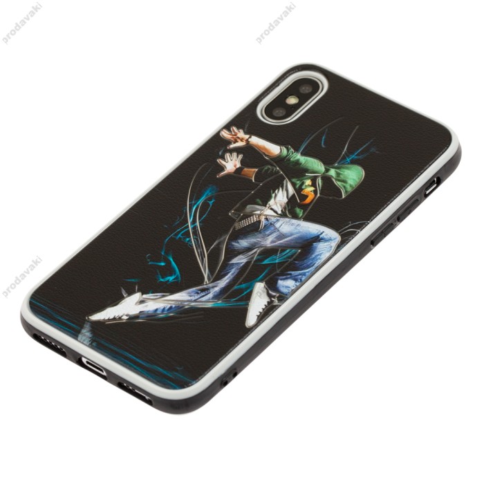 Чохол для iPhone 11 Pro Leather croco full червоний