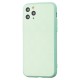 Чохол для iPhone 11 Pro glass LV бірюзовий