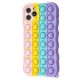 Чохол для iPhone 11 Pro Pop it colors антистрес дизайн 2