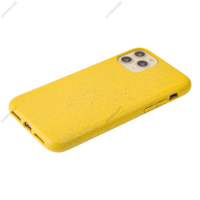 Чохол для iPhone 11 Pro Glass Premium персиковий
