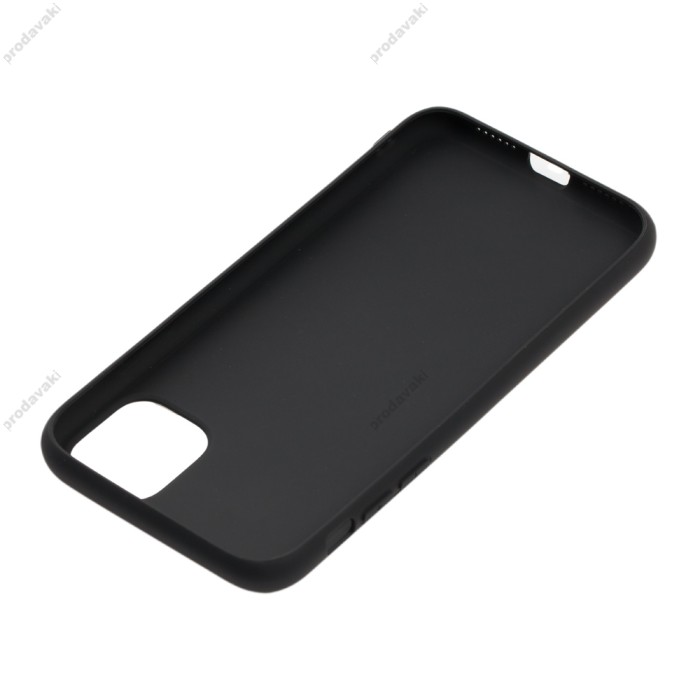 Чохол для iPhone 11 Pro Sw glass рожево/сріблясто/лимонний