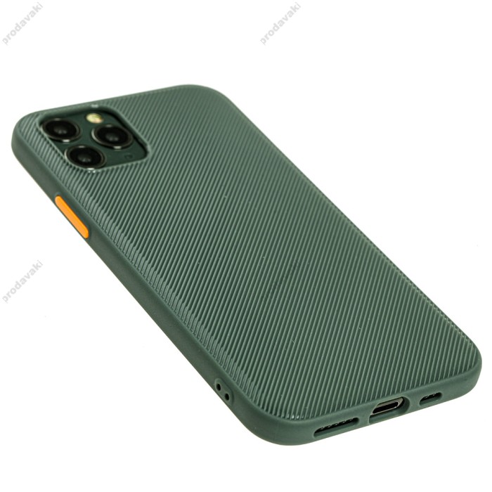 Чохол для iPhone 11 Pro Multi-Colored camera protect темно-зелений