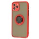 Чохол для iPhone 11 Pro LikGus Edging Ring червоний