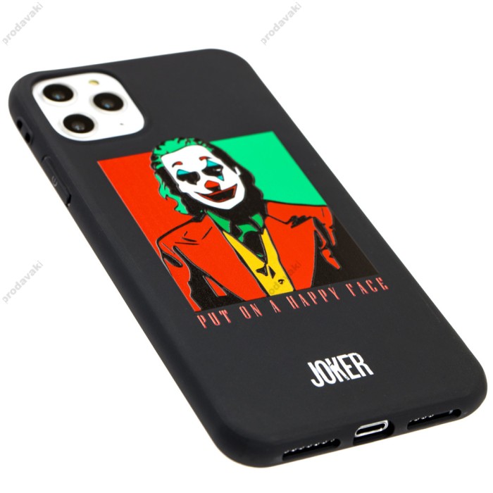 Чохол для iPhone 11 Pro блискітки print + popsocket "небо"