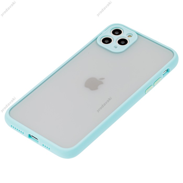 Чохол для iPhone 11 Pro Wave Cartoon bear and burger / forest green