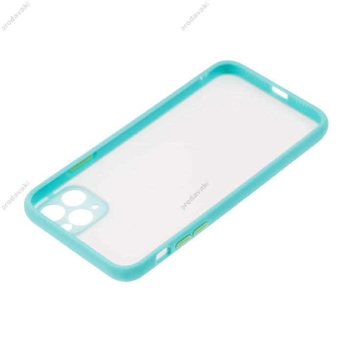 Чохол для iPhone 11 Pro Wave Cartoon bear and burger / forest green