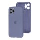 Чохол для iPhone 11 Pro Silicone Slim Full camera lavender gray