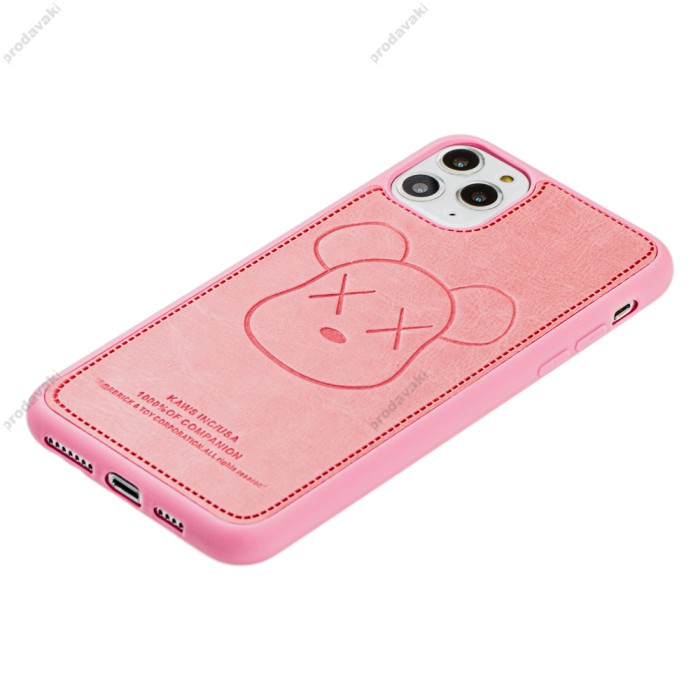 Чохол для iPhone 11 Pro Silicone Weaving світло-фіолетовий