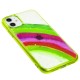 Чохол для iPhone 11 Pro Ambre Fashion сріблястий / бірюзовий