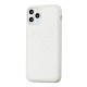 Чохол для iPhone 11 Pro off-white leather білий