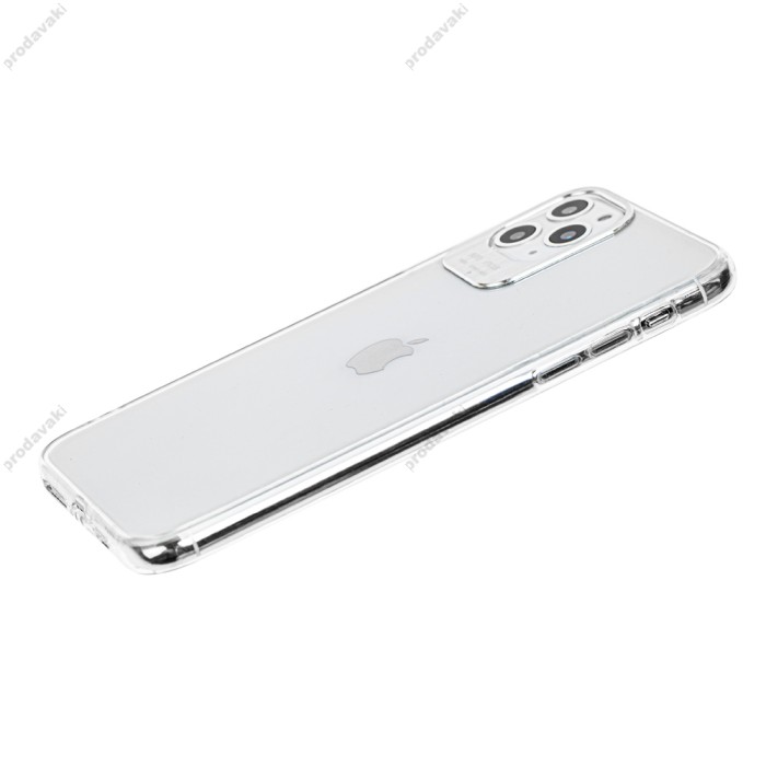 Чохол для iPhone 11 Pro Epic clear прозрачный/серебристый