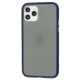 Чохол для iPhone 11 Pro LikGus Maxshield синій / салатовий