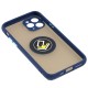 Чохол для iPhone 11 Pro LikGus Edging Ring синій