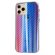 Чохол для iPhone 11 Pro Carbon Gradient Hologram синій