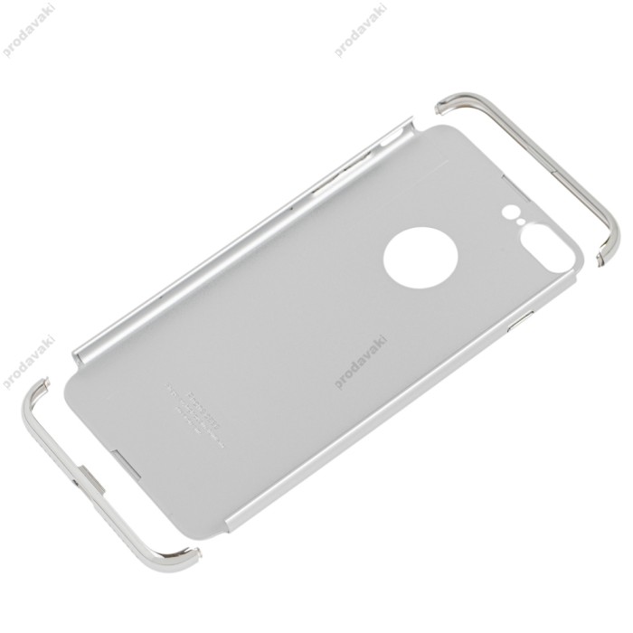 Чохол для iPhone 11 Pro Rainbow glass з лого синій