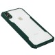 Чохол для iPhone 11 Pro Carbon Gradient Hologram червоний