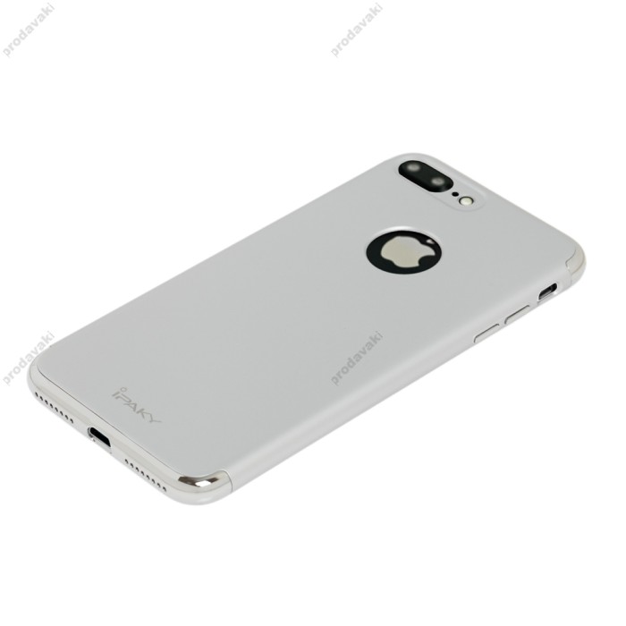 Чохол для iPhone 11 Pro Rainbow glass з лого синій