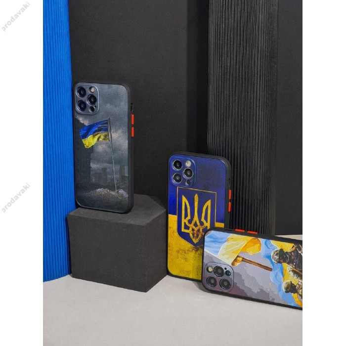Чохол для iPhone 11 Pro Max WAVE Ukraine Shadow Matte to victory