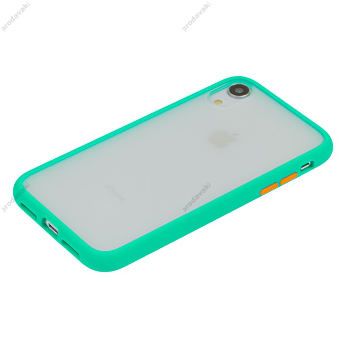 Чохол для iPhone 11 Pro Max Ambre Fashion сріблястий / бірюзовий