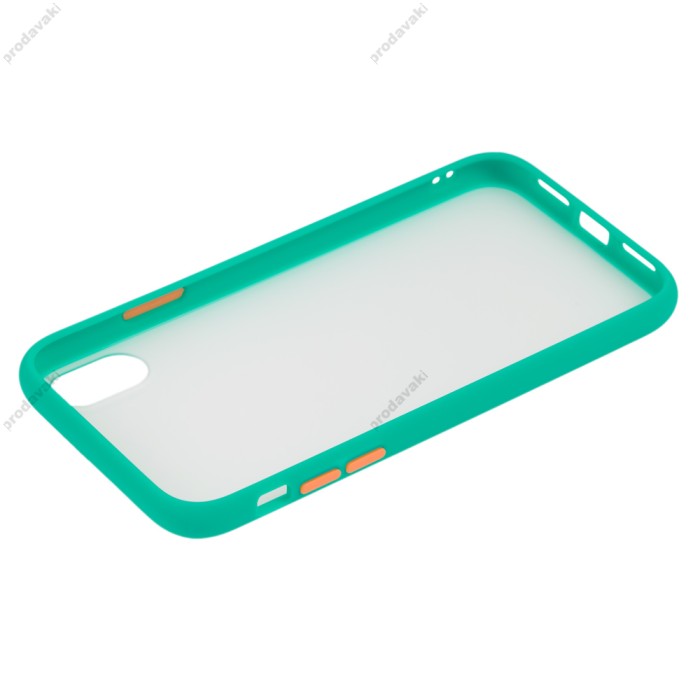 Чохол для iPhone 11 Pro Max Ambre Fashion сріблястий / бірюзовий