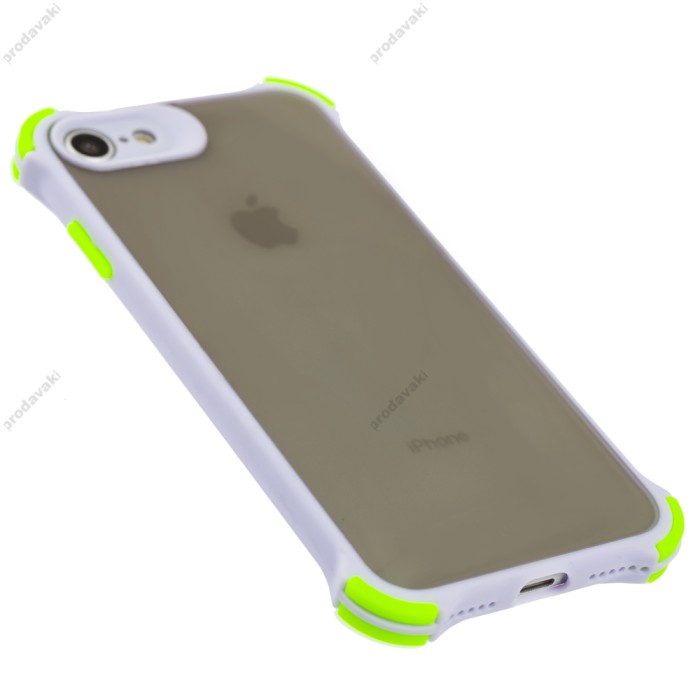 Чохол для iPhone 11 Pro Max Design Mramor Glossy рожево-бірюзовий